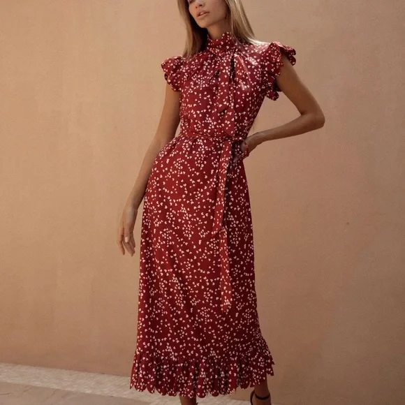 ALB Red Bella Heart Dress (sold out) - Picture 2 of 5